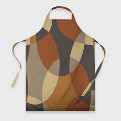 Фартук кулинарный Графические цветные текстуры и паттерны, цвет: 3D-принт