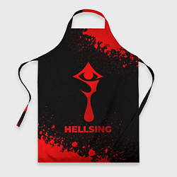 Фартук Hellsing - red gradient
