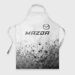 Фартук кулинарный Mazda - white gradient посередине, цвет: 3D-принт