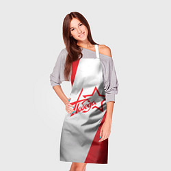 Фартук кулинарный Победа 9 мая звезда, цвет: 3D-принт — фото 2