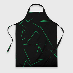 Фартук кулинарный Color light green line, цвет: 3D-принт