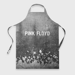 Фартук кулинарный Pink Floyd - grey gradient посередине, цвет: 3D-принт