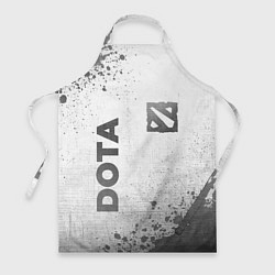 Фартук кулинарный Dota - white gradient вертикально, цвет: 3D-принт