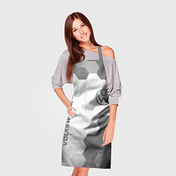 Фартук кулинарный Volkswagen - white gradient вертикально, цвет: 3D-принт — фото 2