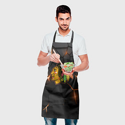 Фартук кулинарный Чикаго Блэкхокс - плиты с подсветкой, цвет: 3D-принт — фото 2