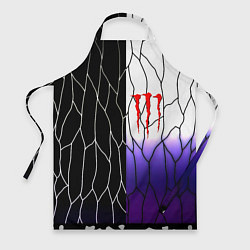 Фартук кулинарный Monster energy steel, цвет: 3D-принт