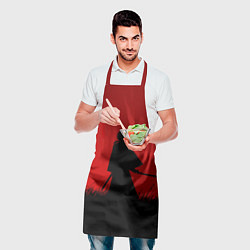 Фартук кулинарный Самурай в пути, цвет: 3D-принт — фото 2