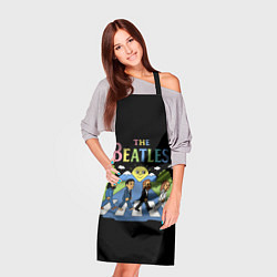 Фартук кулинарный The Beatles, мультяшный стиль, цвет: 3D-принт — фото 2