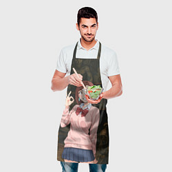 Фартук кулинарный Сиратори Айра - знак ок, цвет: 3D-принт — фото 2