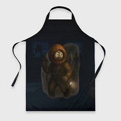 Фартук кулинарный Кенни в стиле фильмов ужасов, цвет: 3D-принт