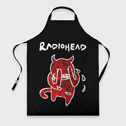 Фартук кулинарный Radiohead red minotaur, цвет: 3D-принт