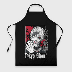 Фартук кулинарный Аниме Токийский Гуль, Кен Канеки, цвет: 3D-принт