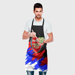 Фартук кулинарный Арсенал краски триколор, цвет: 3D-принт — фото 2