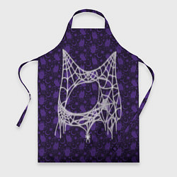 Фартук кулинарный Хэллоуин - Паутина, цвет: 3D-принт