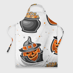 Фартук кулинарный Candy halloween, цвет: 3D-принт
