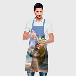 Фартук кулинарный Мем чотко Цыпа Джо, цвет: 3D-принт — фото 2
