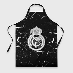 Фартук кулинарный Ювентус краски штрихи, цвет: 3D-принт