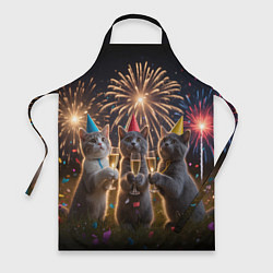 Фартук Праздничные коты