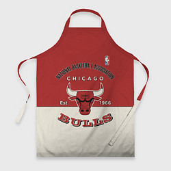 Фартук кулинарный NBA Bulls Vintage, цвет: 3D-принт