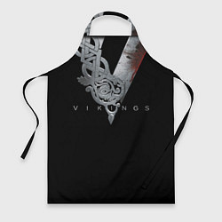 Фартук кулинарный Vikings Emblem, цвет: 3D-принт