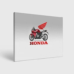 Холст прямоугольный Honda 2, цвет: 3D-принт