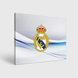 Холст прямоугольный Реал Мадрид, цвет: 3D-принт