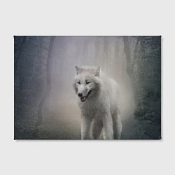 Холст прямоугольный Волк, цвет: 3D-принт — фото 2