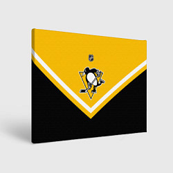 Холст прямоугольный NHL: Pittsburgh Penguins, цвет: 3D-принт