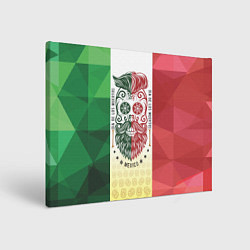 Холст прямоугольный Мексика, цвет: 3D-принт