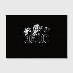 Холст прямоугольный AC/DC: Mono, цвет: 3D-принт — фото 2