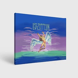 Холст прямоугольный Led Zeppelin: Angel, цвет: 3D-принт