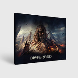 Холст прямоугольный Disturbed: Skull Mountain, цвет: 3D-принт