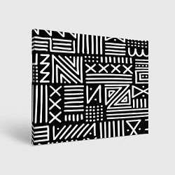 Холст прямоугольный Pattern, цвет: 3D-принт