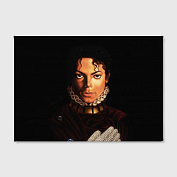 Холст прямоугольный Король Майкл Джексон, цвет: 3D-принт — фото 2