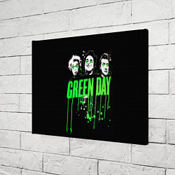 Холст прямоугольный Green Day: Acid eyes, цвет: 3D-принт — фото 2