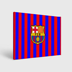 Холст прямоугольный Barca FCB Club, цвет: 3D-принт