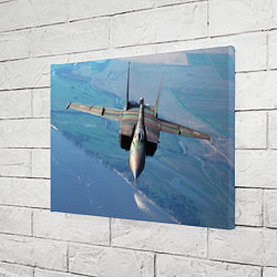 Холст прямоугольный МиГ-31, цвет: 3D-принт — фото 2