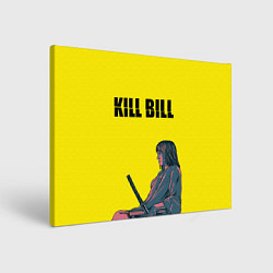 Холст прямоугольный Kill Bill, цвет: 3D-принт