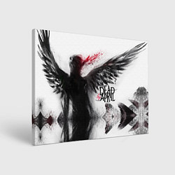 Холст прямоугольный Dead by April: Black angel, цвет: 3D-принт