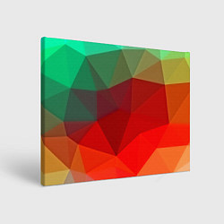 Холст прямоугольный Abstraction colorise, цвет: 3D-принт
