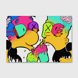 Холст прямоугольный Bart & Milhous Dope, цвет: 3D-принт — фото 2