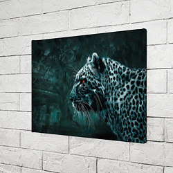 Холст прямоугольный Леопард, цвет: 3D-принт — фото 2
