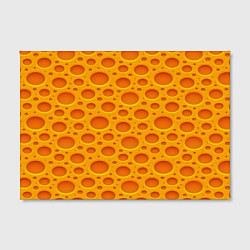 Холст прямоугольный Сыр, цвет: 3D-принт — фото 2