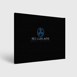 Холст прямоугольный HellBlade, цвет: 3D-принт
