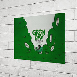 Холст прямоугольный Green Day: The early years, цвет: 3D-принт — фото 2