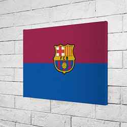 Холст прямоугольный Barcelona FC: Duo Color, цвет: 3D-принт — фото 2