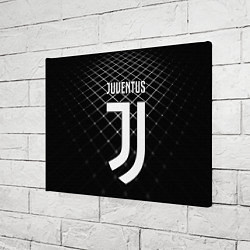 Холст прямоугольный FC Juventus: Black Lines, цвет: 3D-принт — фото 2