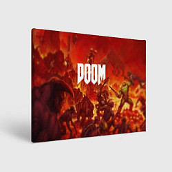 Картина прямоугольная DOOM: Hellfire