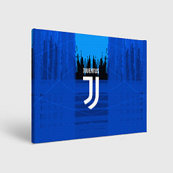 Картина прямоугольная FC Juventus: Blue Abstract