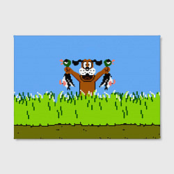 Холст прямоугольный Duck Hunt, цвет: 3D-принт — фото 2